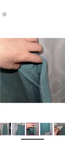 PureJill Sleeveless Midi Dress Blue Size LP Size L