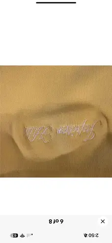 Peter Millar Half Zip Golf Tennis Yellow Jacket Sz S Preppy Embroidered Logo