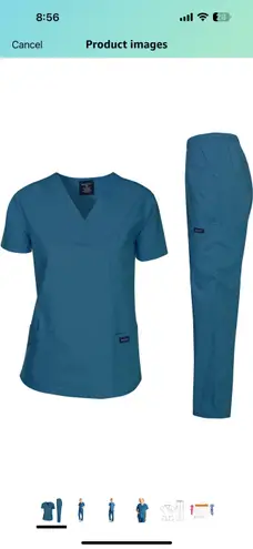 Dagacci Scrub Set Blue Size XS