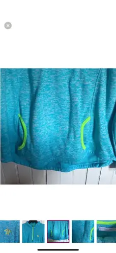 Coconut Creek 3/4 Zip Blue Size XL
