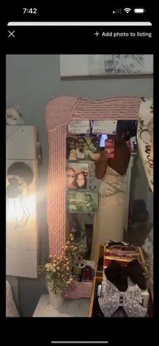 White Embroidered Long Prom Dress