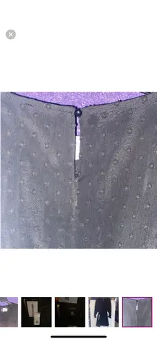 Lumière Lumiere Urban Outfitters Long Sleeve Dress Black Size M