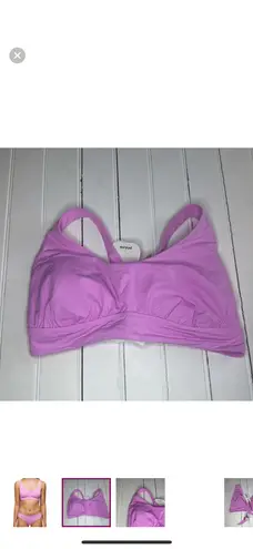 prAna Mallorca Bikini Top Cosmos Pink Size M