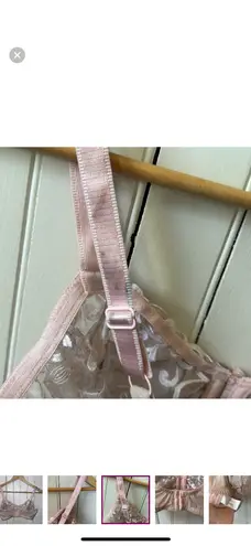 Whimsy Unlined Bra Pink Size 34DDD