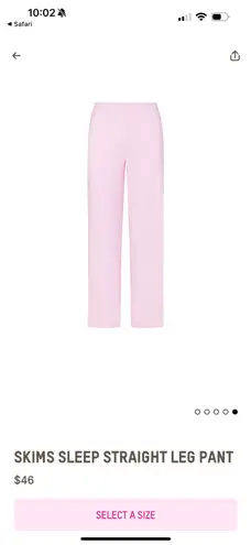 SKIMS Pink Pajama Pants