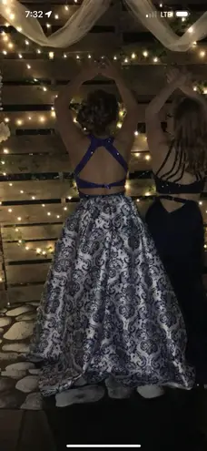 Camille La Vie Prom Dress Blue Long