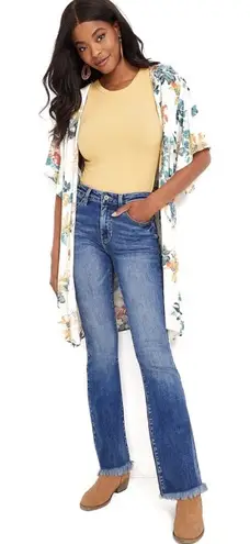 KanCan size 18 18x33 womens Flare High Rise Back Seam Jeans NWT Maurices Blue