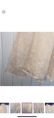 Lumière Lumiere Urban Outfitters Mini Dress Cream Size S