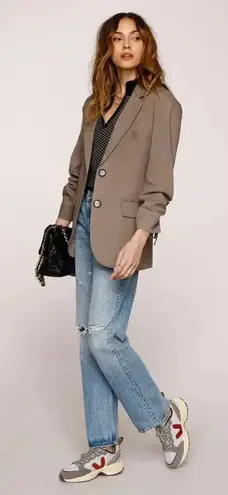 Heartloom NWT X Revolve Women's XS Oversized Bark Long Sleeve Blazer Jacket