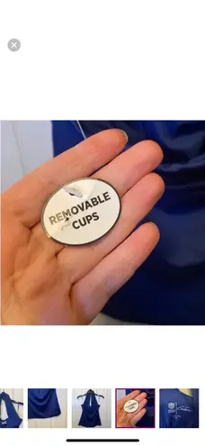 NFL Team Apparel NFL Indianapolis Colts Halter Top Blue Size M