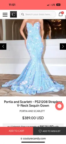 Jovani Portia And Scarlett Prom Dress