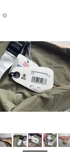 prAna Gemma Reversible Bikini Bottoms Waves Size M