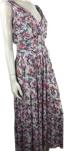 MISA Los Angeles Tbags Los Angeles Floral Tiered Maxi Dress