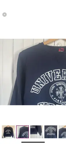 Universita Firenze Crewneck Navy Blue Size S