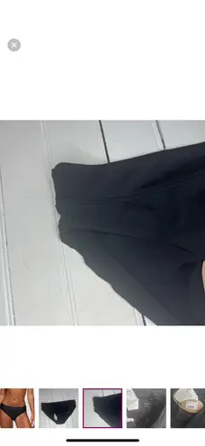 prAna Summer Wave Bikini Bottoms Black Size S