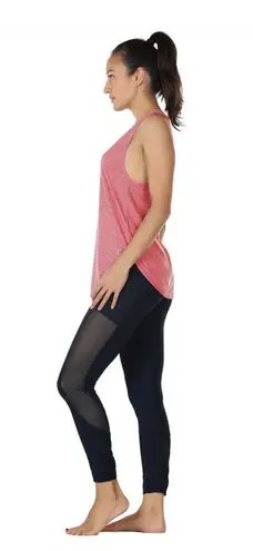 icyzone Pink Workout Tank Tops