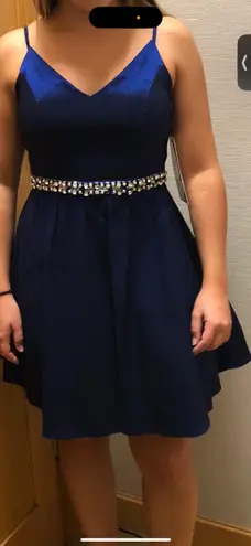 Honey and Rosie Blue Semi-formal Dress