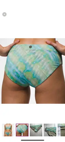 prAna Summer Wave Bikini Bottoms Mirage Size XL
