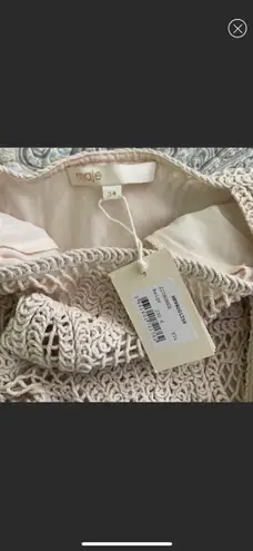 Maje exclusive macrame dress