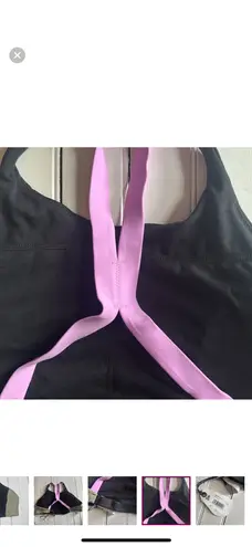 prAna Baja Bound Bikini Top Black Color Block Size XL