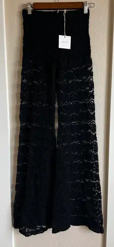 Nightcap NWT Dixie Lace Flares Pant , $218 | Free People Sz S