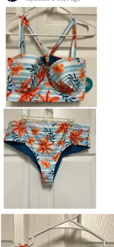 Rebell Soy Real Floral Bikini Multi Size 2X