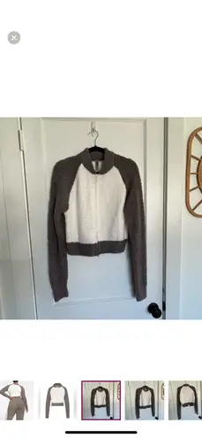 SKIMS NWT Cozy Knit Zip-up Limited Edition Jacket size L/XL