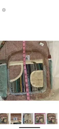 Himalayan Hemp New  Trendy Back Pack Hippie Festival Y2K