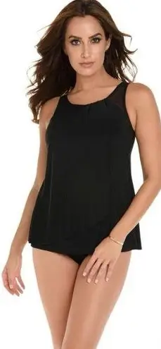 MiracleSuit  ~ Mariella Tankini Top ~ Black ~ 16