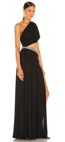 Bronx and Banco X REVOLVE Jafari Gown in Black