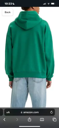 Levi's green hoodie