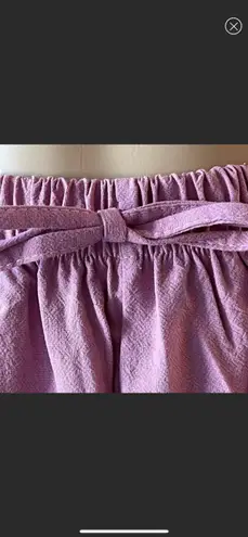 High Waist Shorts Pink Size M