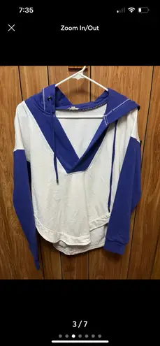 Pilcro Colorblock Hooded Sweater