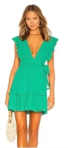 Majorelle REVOLVE  Misty Dress in Kelly Green, Size XS