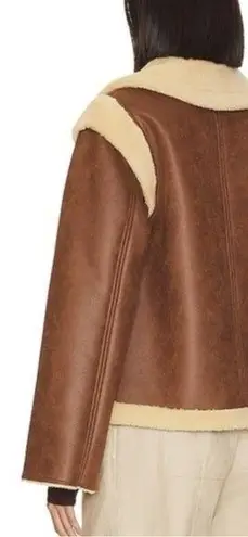 LPA Bona Sherpa Jacket in Burnished Brown