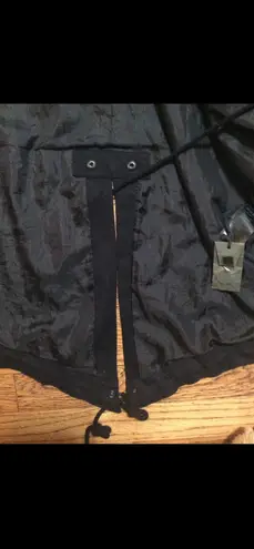 All Saints Women's Black Hooded Jacket