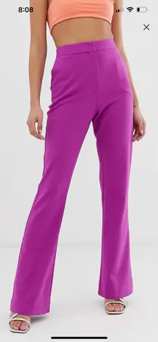 ASOS Fuschia Dress Flare Pants