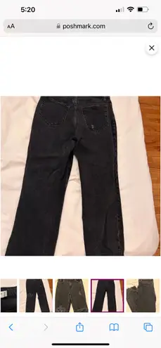 Abercrombie & Fitch Curve Love Ultra High Rise 90s Straight Jean