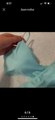 Light Blue Wrap Bikini