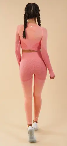 Gymshark ombre seamless leggings peach coral Pink Size M 45 From Sherry