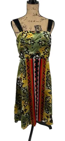 VTG Y2K Sleeveless A Line Funky 90s HCO Party Dress Sz 10 Moody Gothic Lolita Black