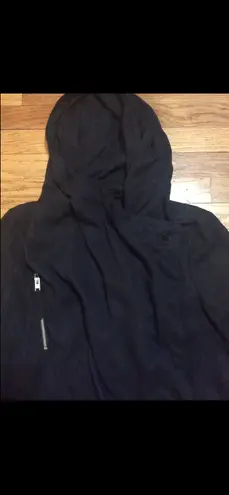 All Saints Women's Black Hooded Jacket