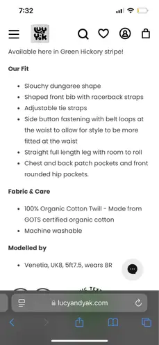 Lucy & Yak Groovy Printed Overalls