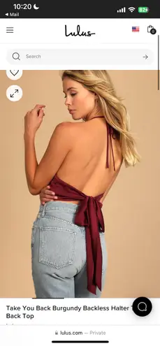 Lulus Lulu Halter Top