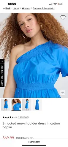 J.Crew Blue Dress