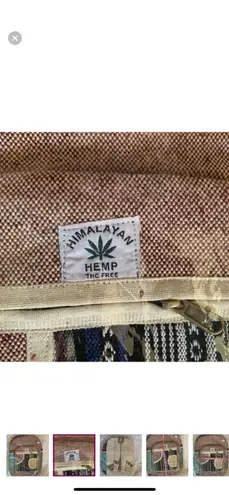 Himalayan Hemp New  Trendy Back Pack Hippie Festival Y2K