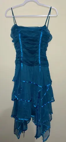 Masquerade 🎄 Teal Evening Gown