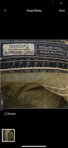 Miss Me Boyfriend Capri Jeans