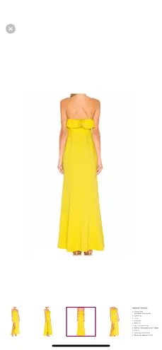 Majorelle Yellow Formal Dress