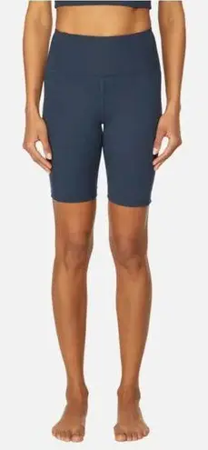 Girlfriend Collective  High-Rise Bike Short in Gray Y7 Yoga Collab Size Small